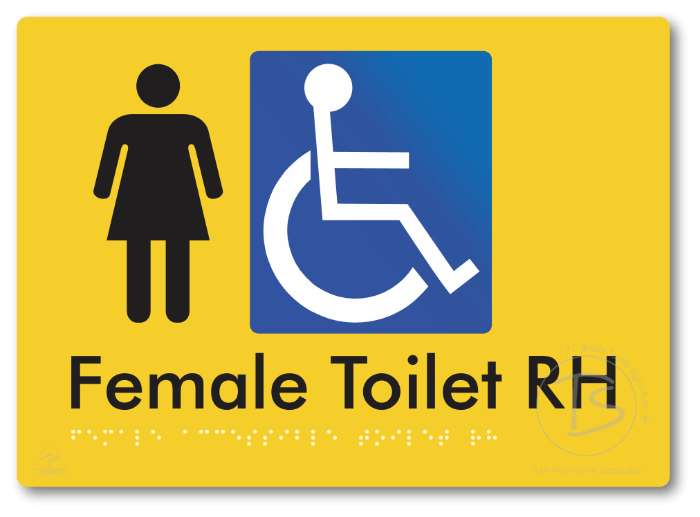 OCS Test LH - Braille Tactile Signs Aust.