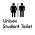 Unisex Student Toilet with Air Lock
