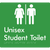 Unisex Student Toilet with Air Lock