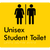Unisex Student Toilet with Air Lock