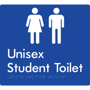 Unisex Student Toilet (Copy for EDM) - Braille Tactile Signs Aust.
