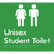Unisex Student Toilet