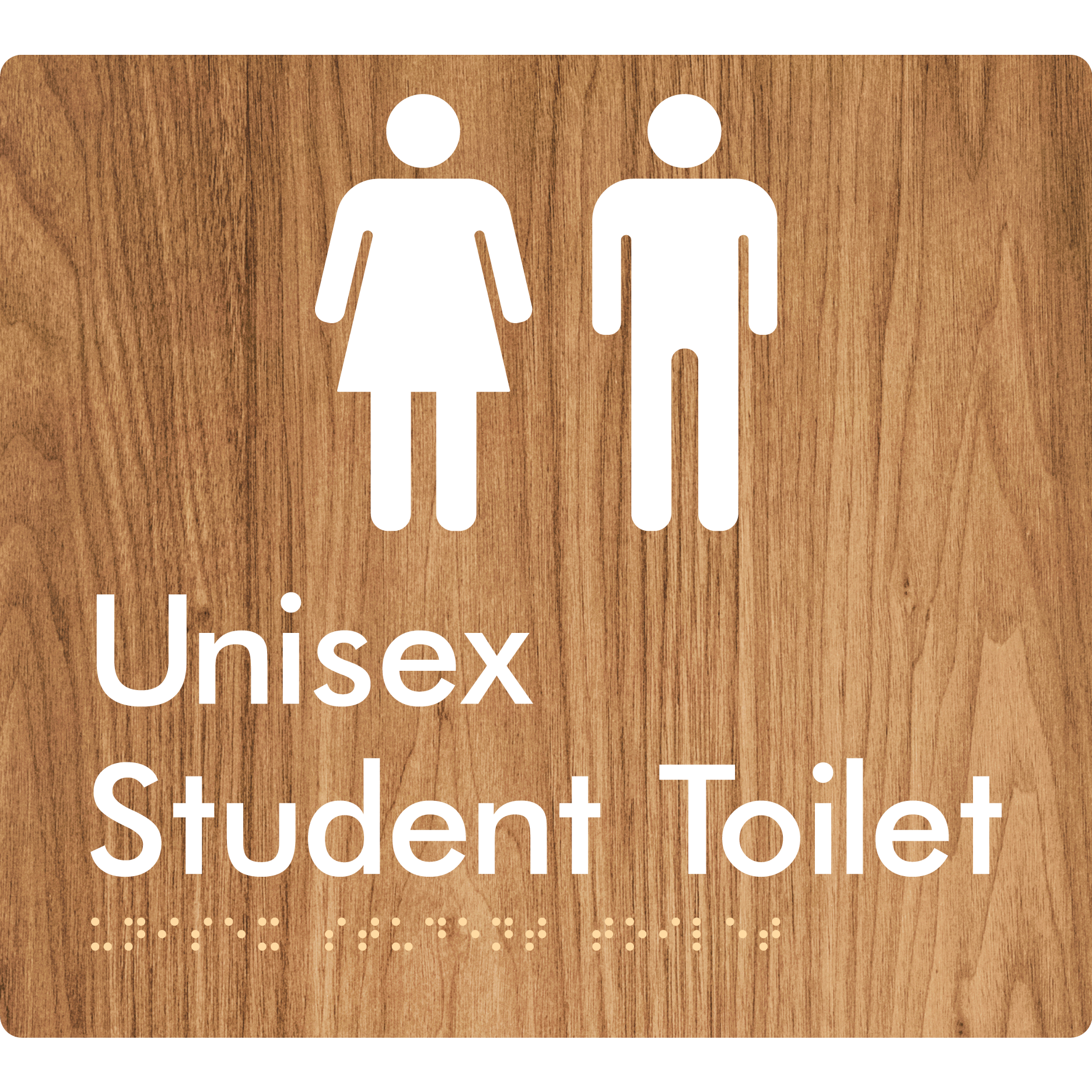 Unisex Student Toilet (Copy for EDM) - Braille Tactile Signs Aust.