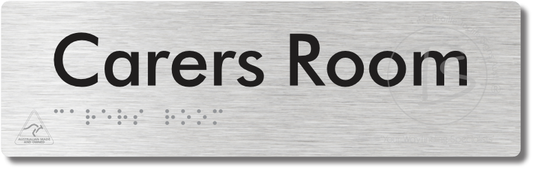Carers Room - Braille Tactile Signs Aust.