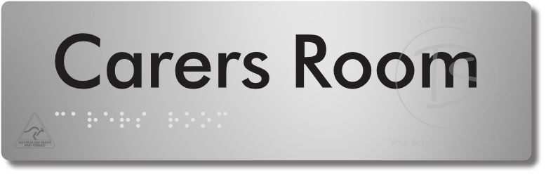 Carers Room - Braille Tactile Signs Aust.