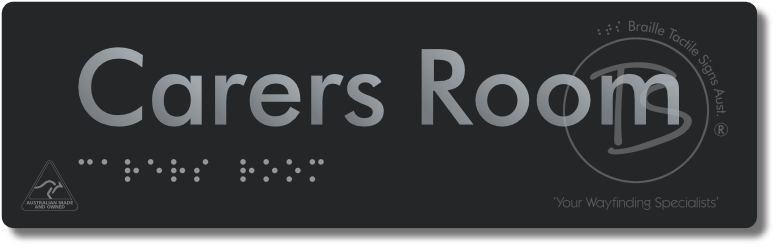 Carers Room - Braille Tactile Signs Aust.