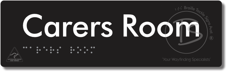 Carers Room - Braille Tactile Signs Aust.