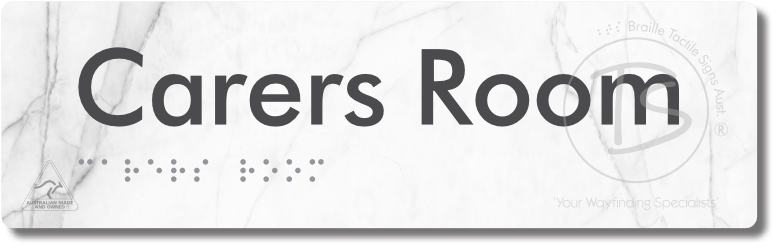 Carers Room - Braille Tactile Signs Aust.