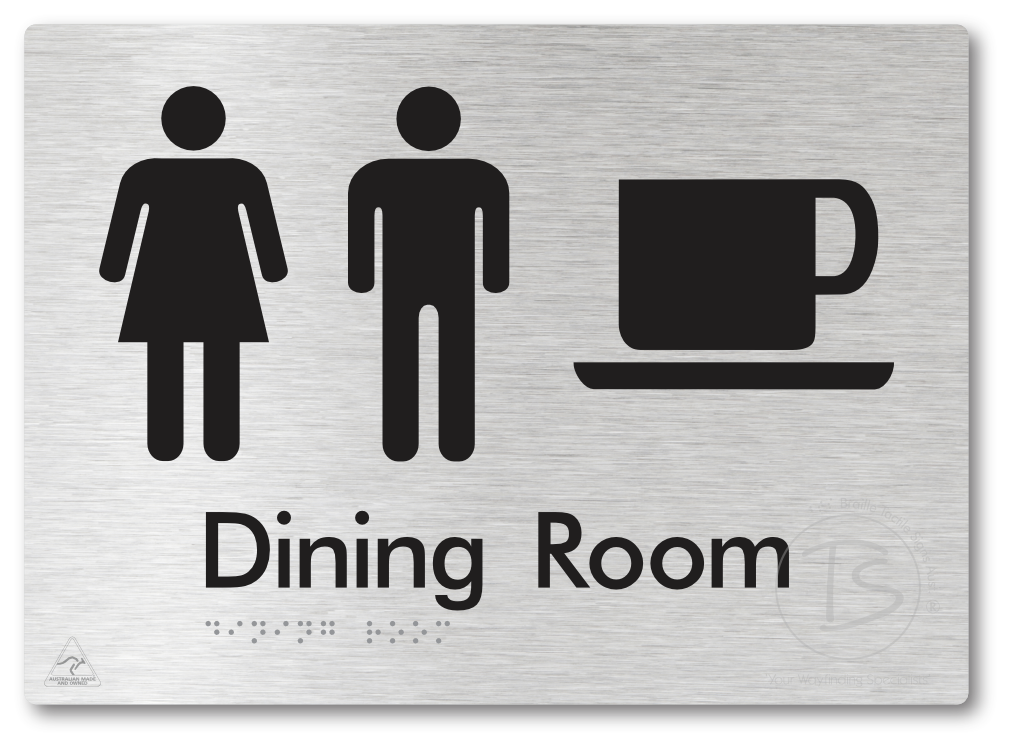 Dining Room - Braille Tactile Signs Aust.