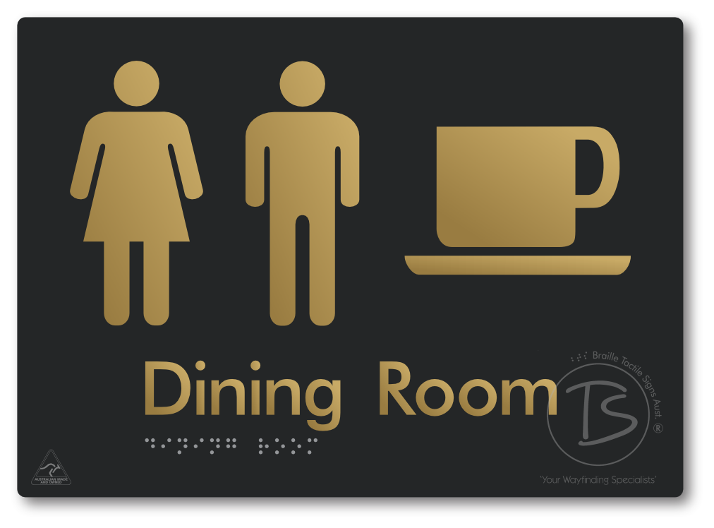 Dining Room - Braille Tactile Signs Aust.