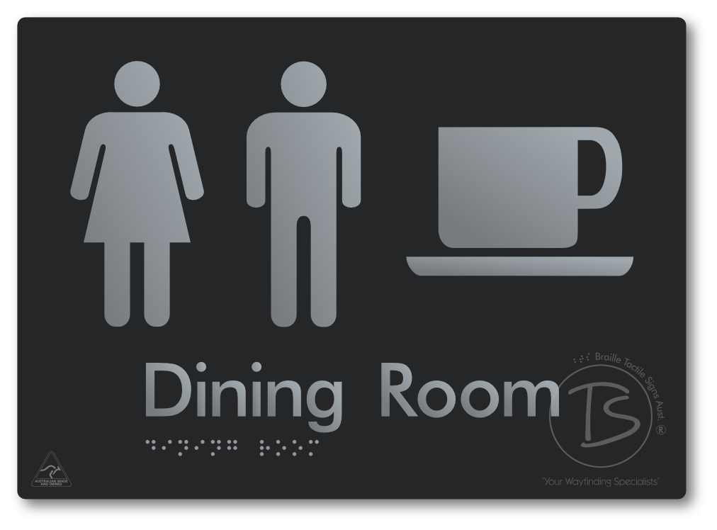 Dining Room - Braille Tactile Signs Aust.