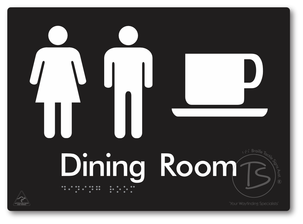Dining Room - Braille Tactile Signs Aust.