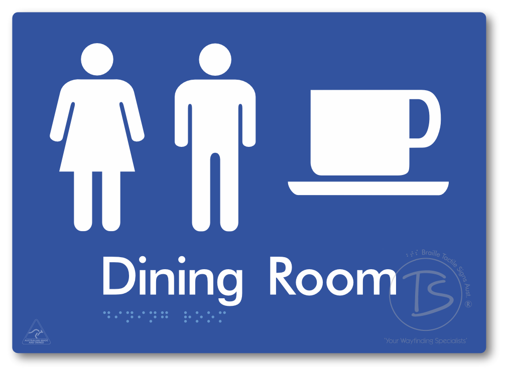 Dining Room - Braille Tactile Signs Aust.