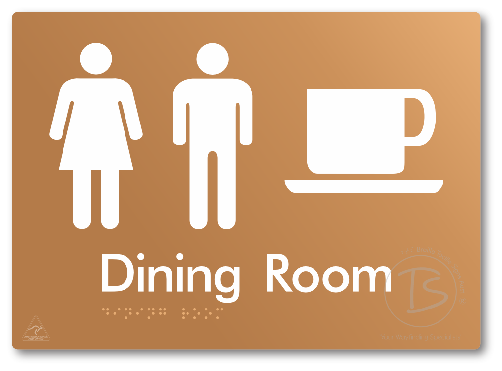 Dining Room - Braille Tactile Signs Aust.