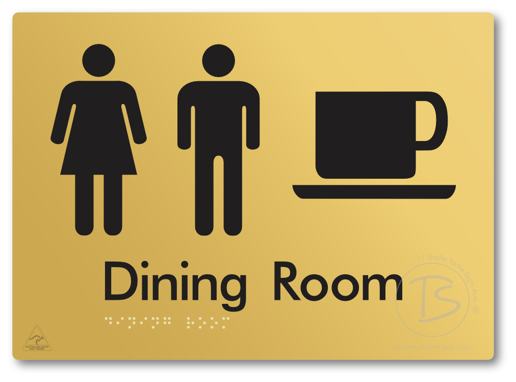 Dining Room - Braille Tactile Signs Aust.