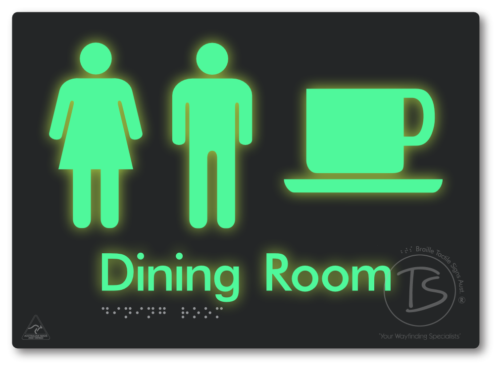 Dining Room - Braille Tactile Signs Aust.