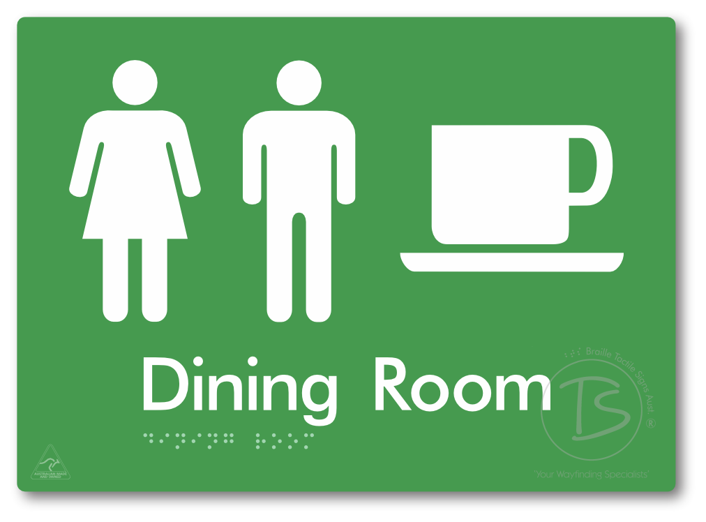 Dining Room - Braille Tactile Signs Aust.