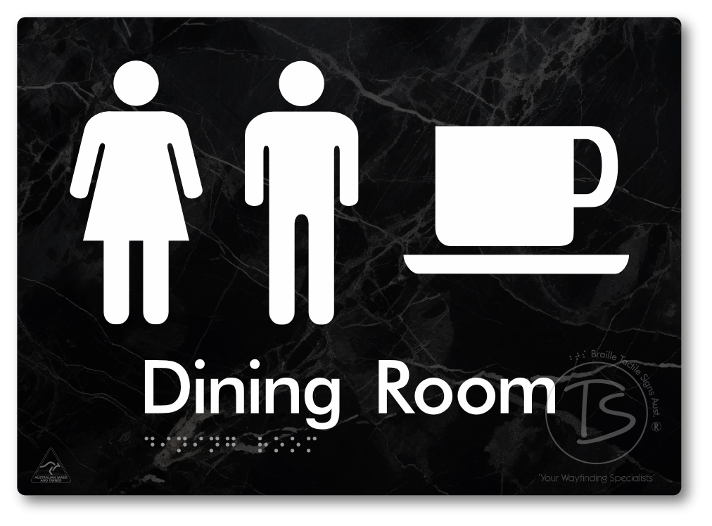 Dining Room - Braille Tactile Signs Aust.