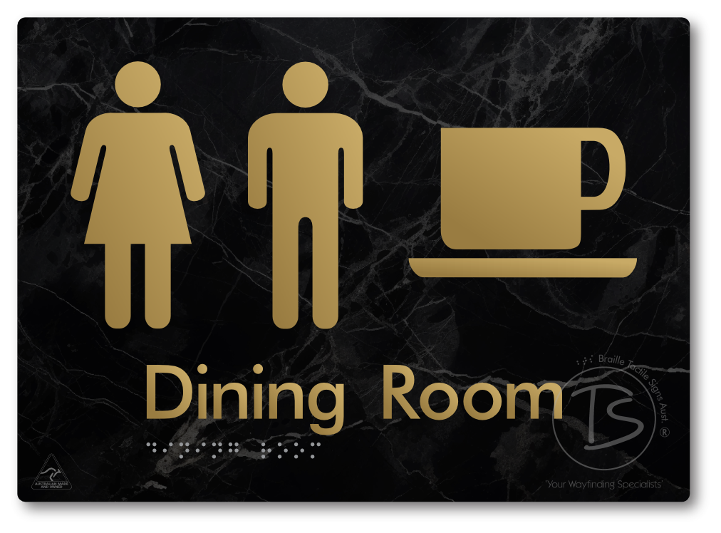 Dining Room - Braille Tactile Signs Aust.