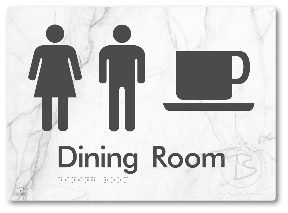 Dining Room - Braille Tactile Signs Aust.