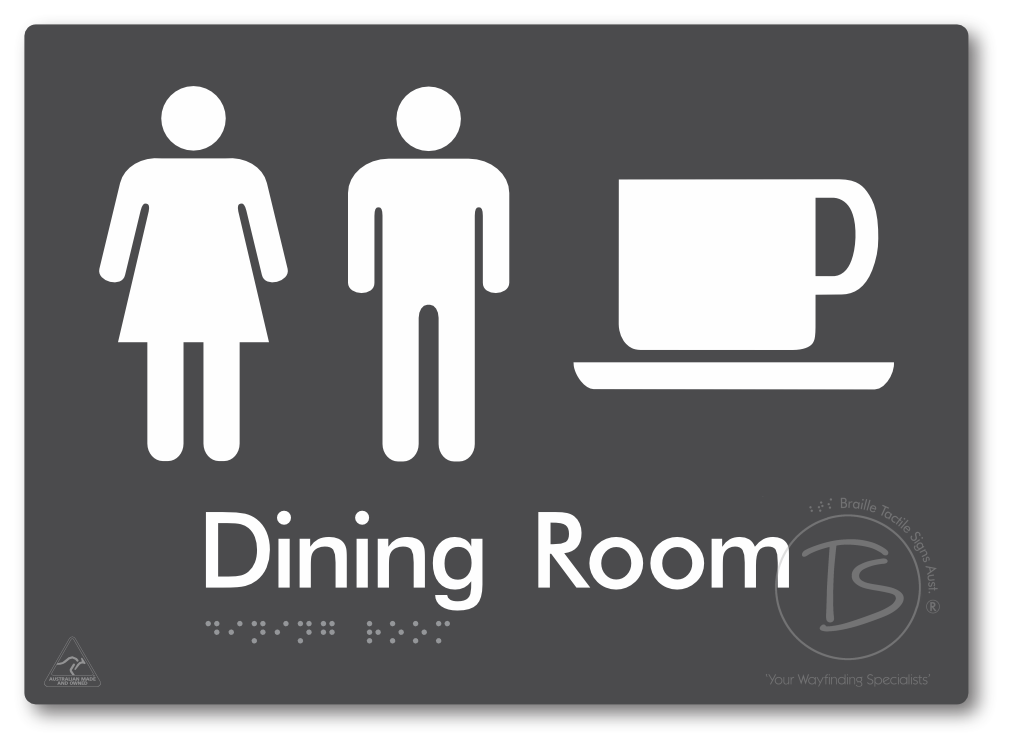 Dining Room - Braille Tactile Signs Aust.