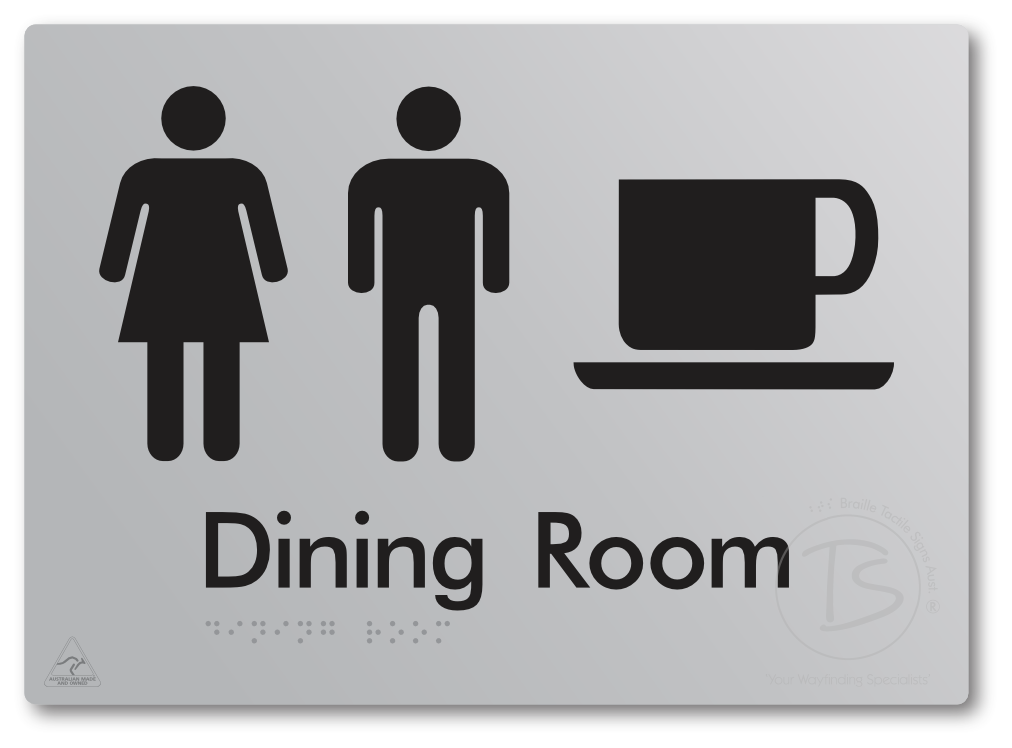 Dining Room - Braille Tactile Signs Aust.