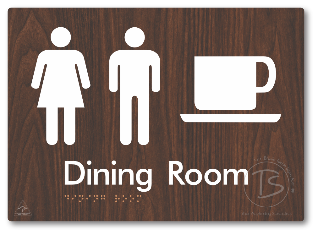 Dining Room - Braille Tactile Signs Aust.