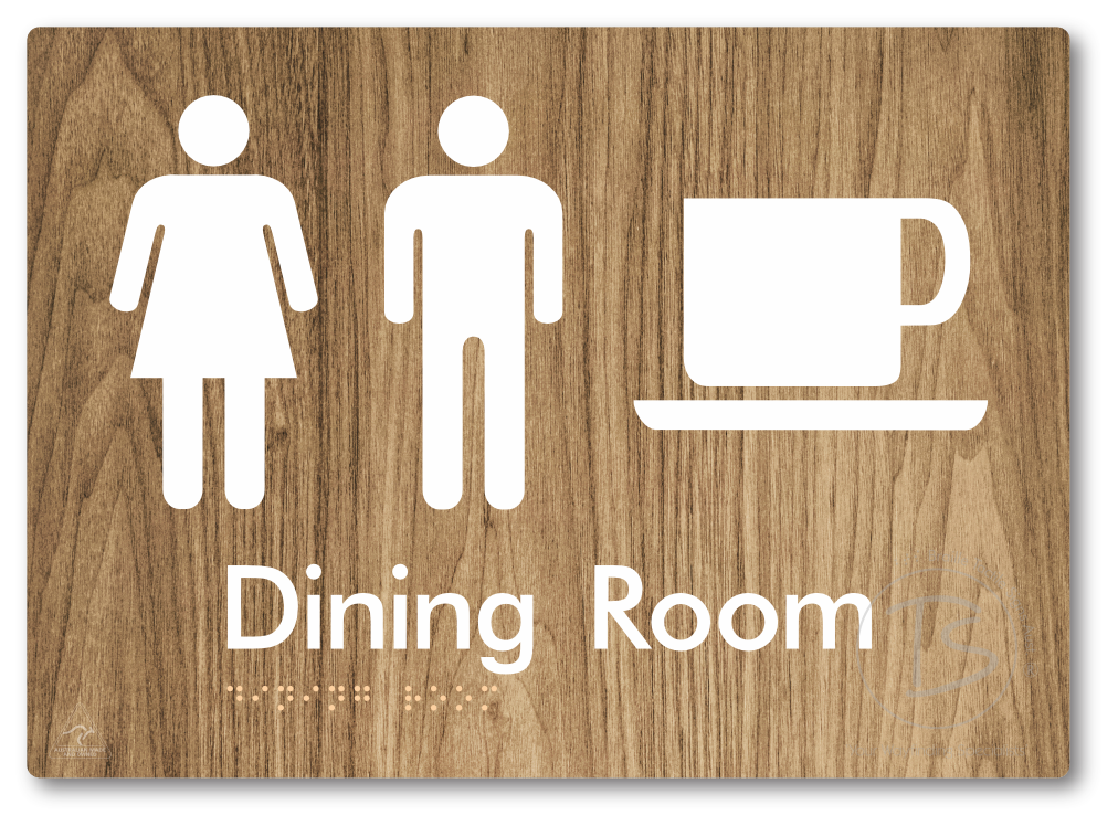 Dining Room - Braille Tactile Signs Aust.