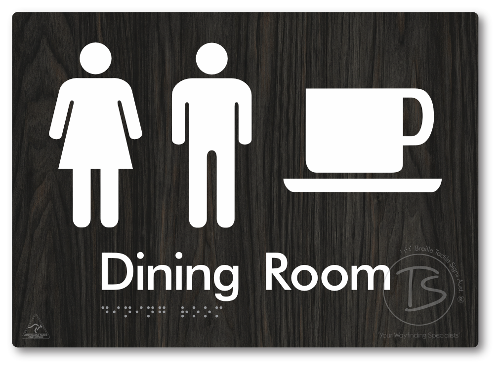 Dining Room - Braille Tactile Signs Aust.