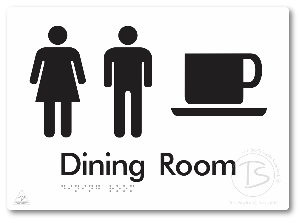 Dining Room - Braille Tactile Signs Aust.