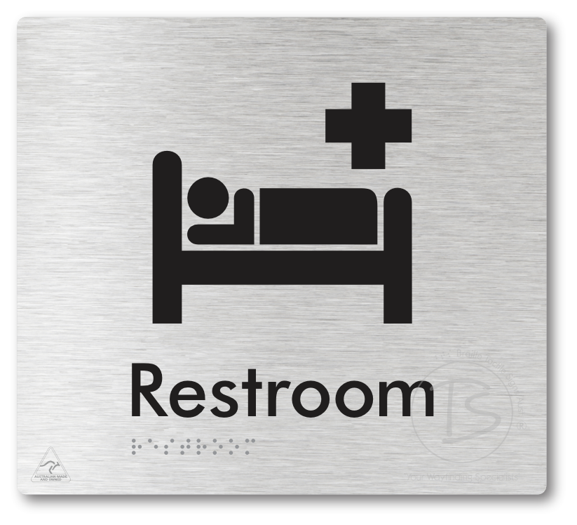 Restroom - Braille Tactile Signs Aust.