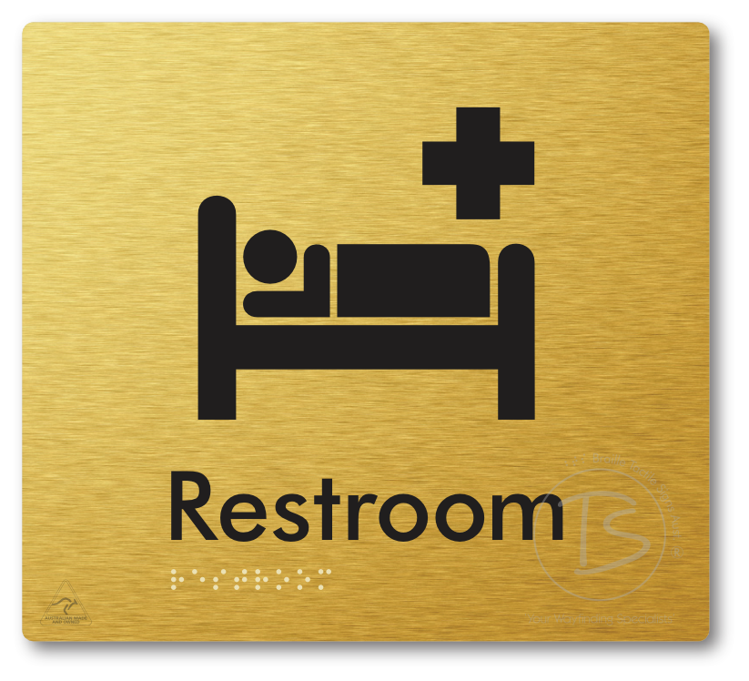 Restroom - Braille Tactile Signs Aust.