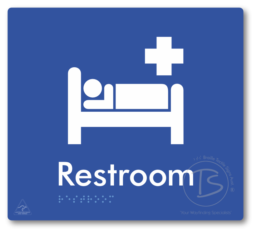 Restroom - Braille Tactile Signs Aust.