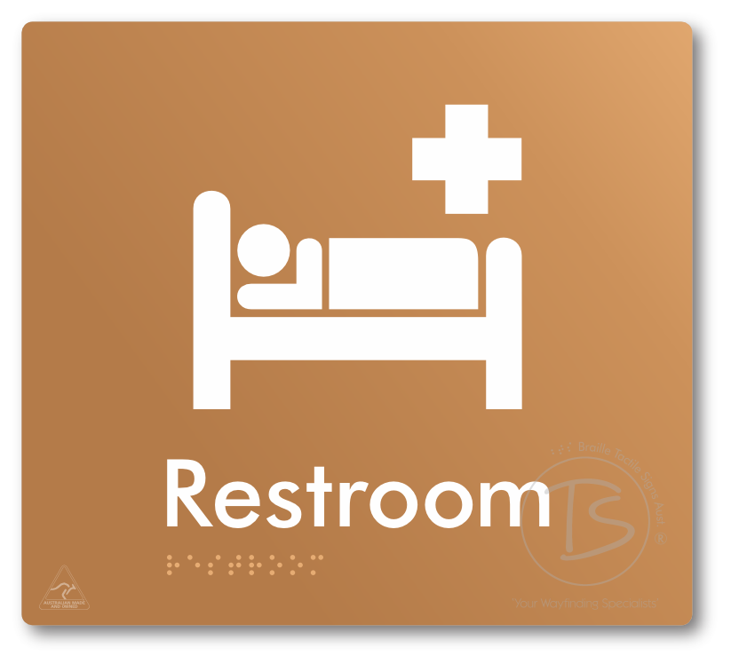 Restroom - Braille Tactile Signs Aust.