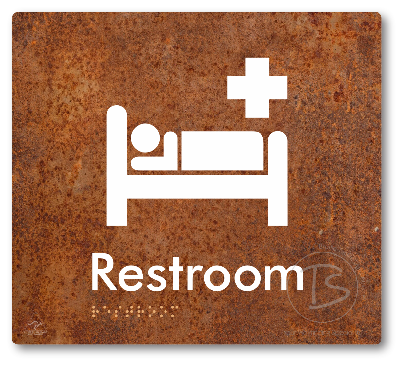 Restroom - Braille Tactile Signs Aust.