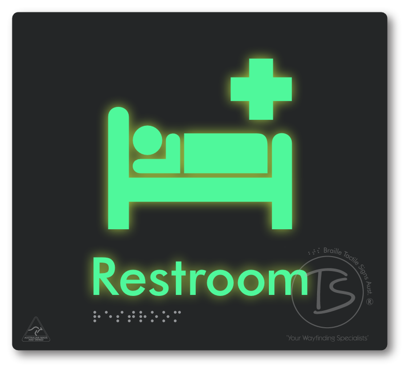 Restroom - Braille Tactile Signs Aust.