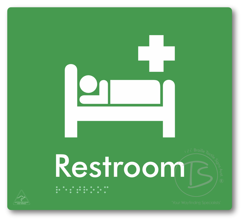 Restroom - Braille Tactile Signs Aust.