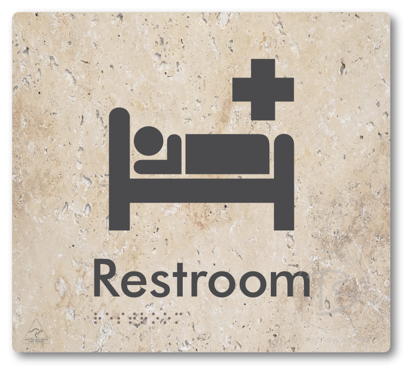 Restroom - Braille Tactile Signs Aust.