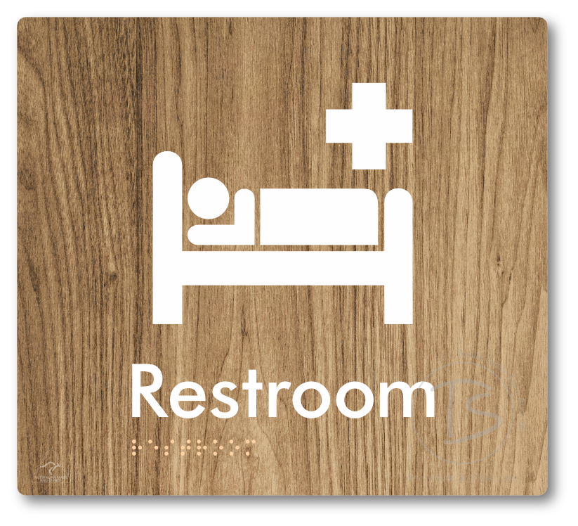 Restroom - Braille Tactile Signs Aust.