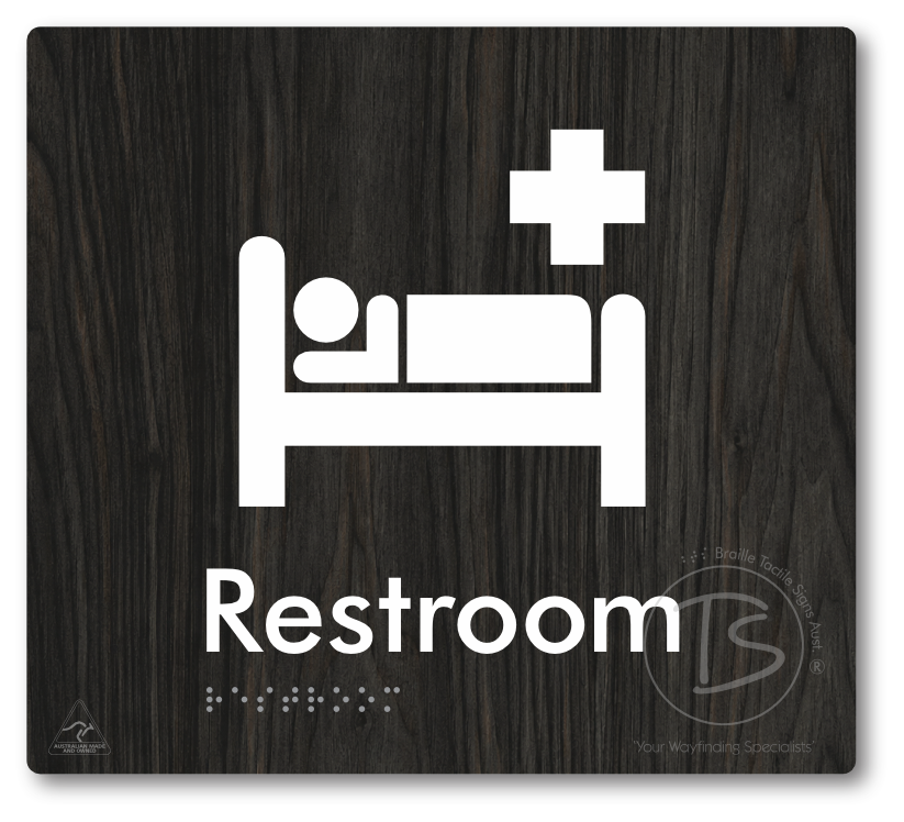 Restroom - Braille Tactile Signs Aust.