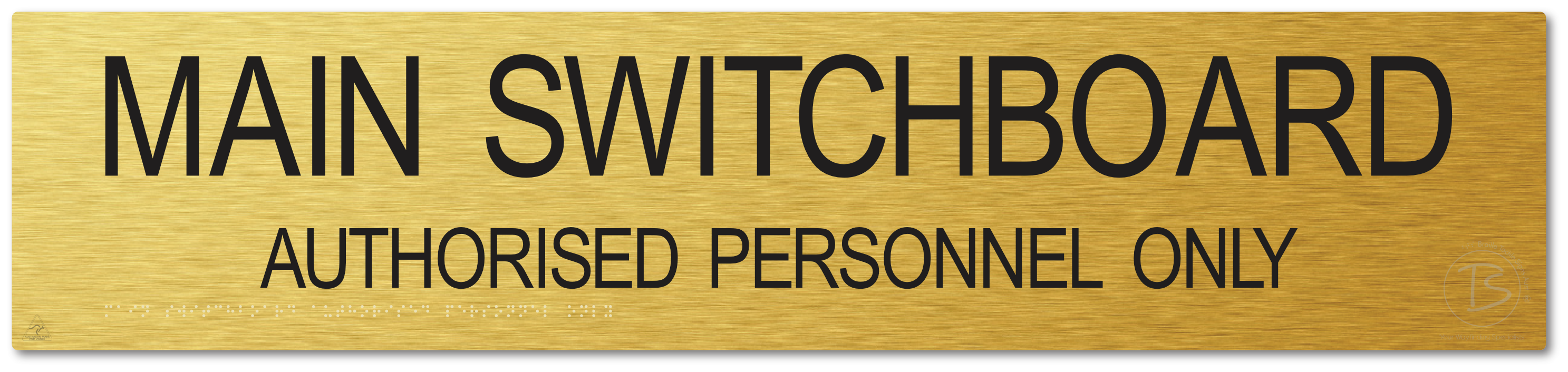 Main Switchboard Authorised Personnel Only