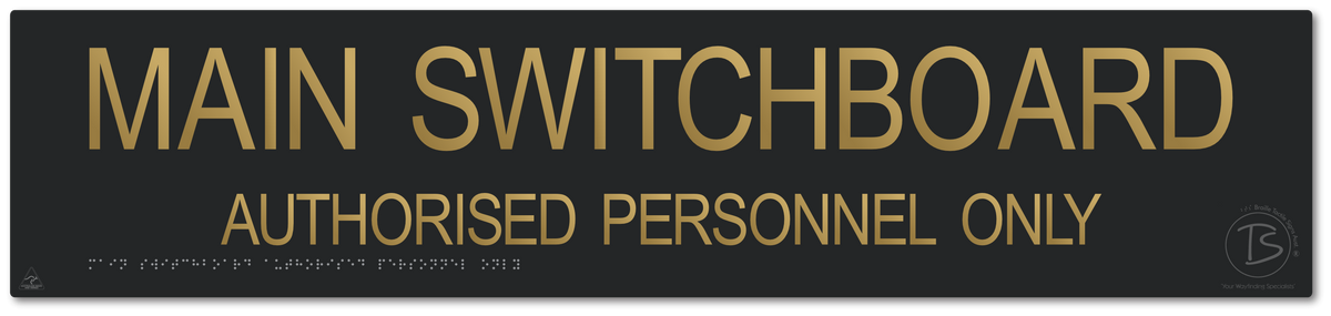 Main Switchboard Authorised Personnel Only