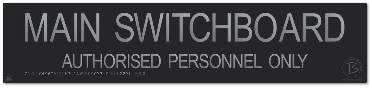 Main Switchboard Authorised Personnel Only