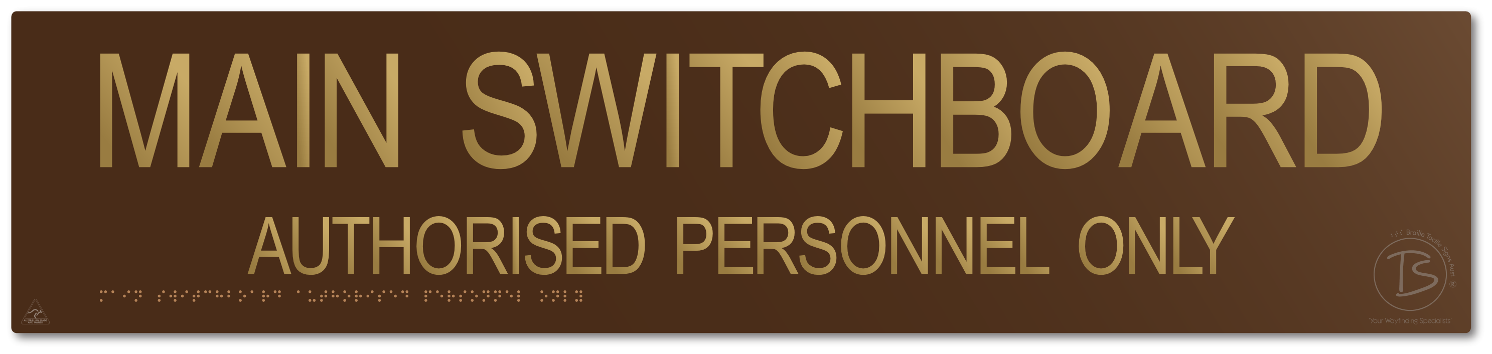 Main Switchboard Authorised Personnel Only