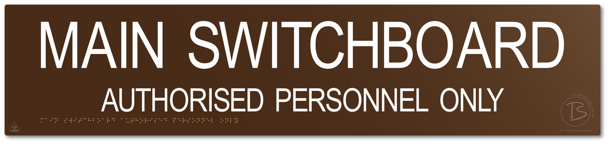 Main Switchboard Authorised Personnel Only