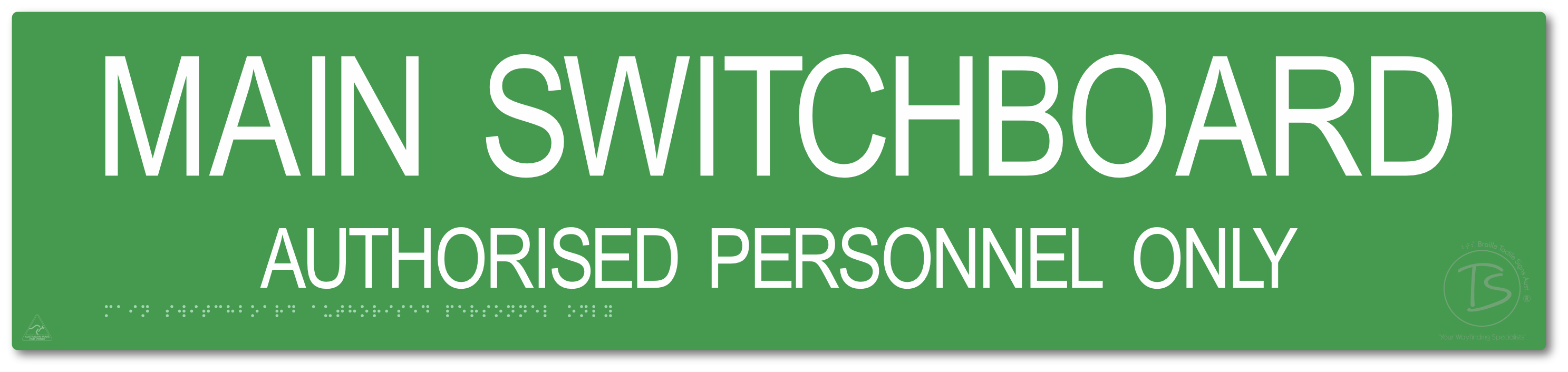 Main Switchboard Authorised Personnel Only