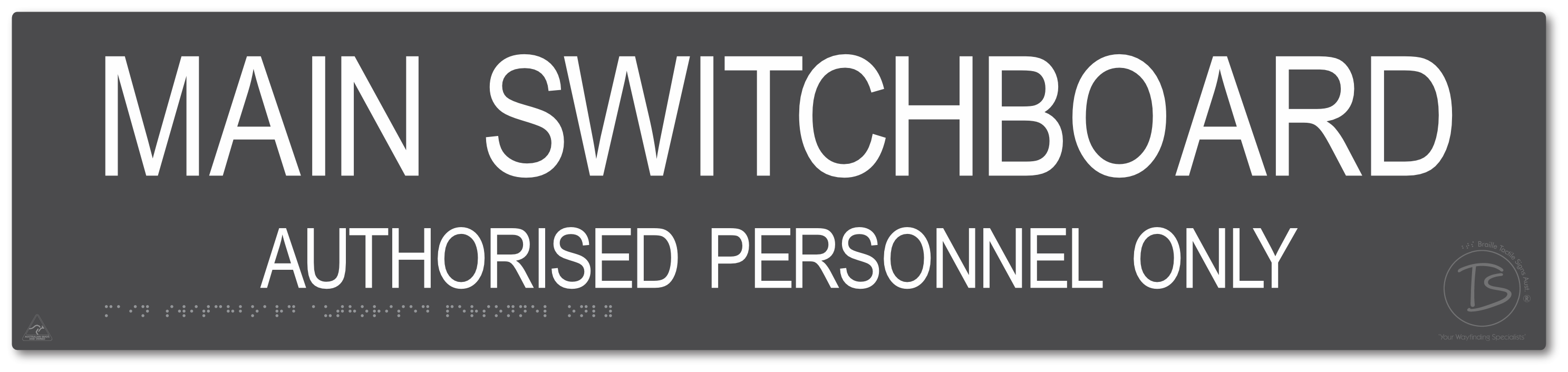 Main Switchboard Authorised Personnel Only