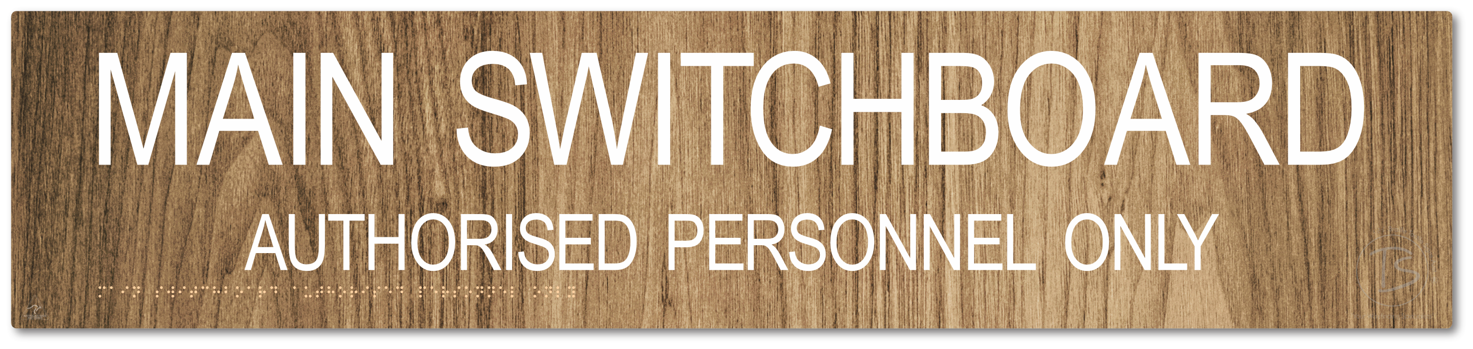 Main Switchboard Authorised Personnel Only