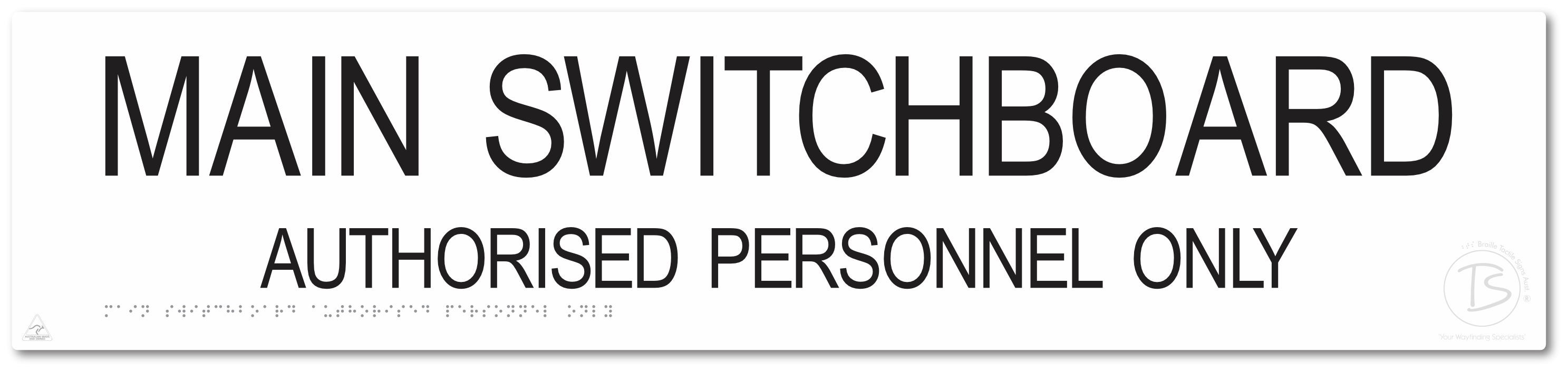 Main Switchboard Authorised Personnel Only