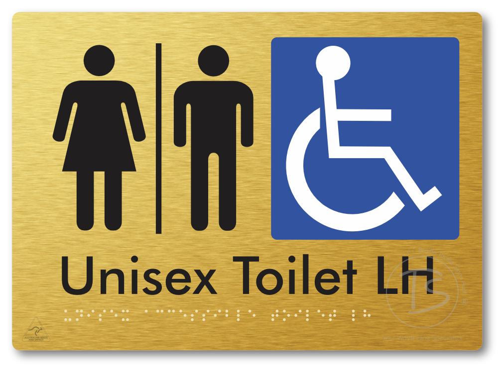 Unisex Accessible Toilet LH with Air Lock